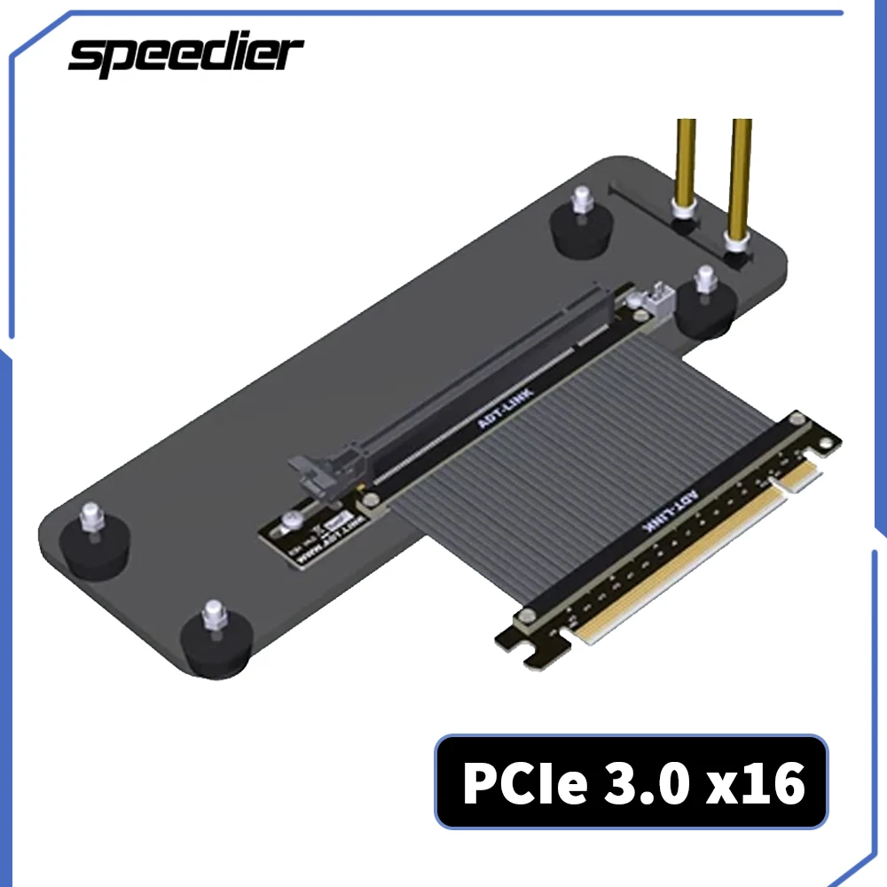 PCI Express X16 กราฟิกการ์ดแนว - Pcie 4.0 X16 Riser Cable 90 Degree บทวิจารณ์และราคา