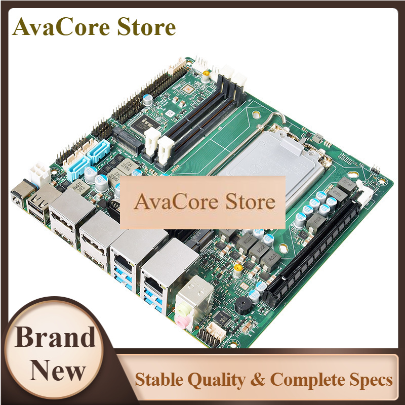 เมนบอร์ด AvaCoreITX610B เมนบอร - Lga 1700 Ddr5 Itx Motherboard บทวิจารณ์และราคา