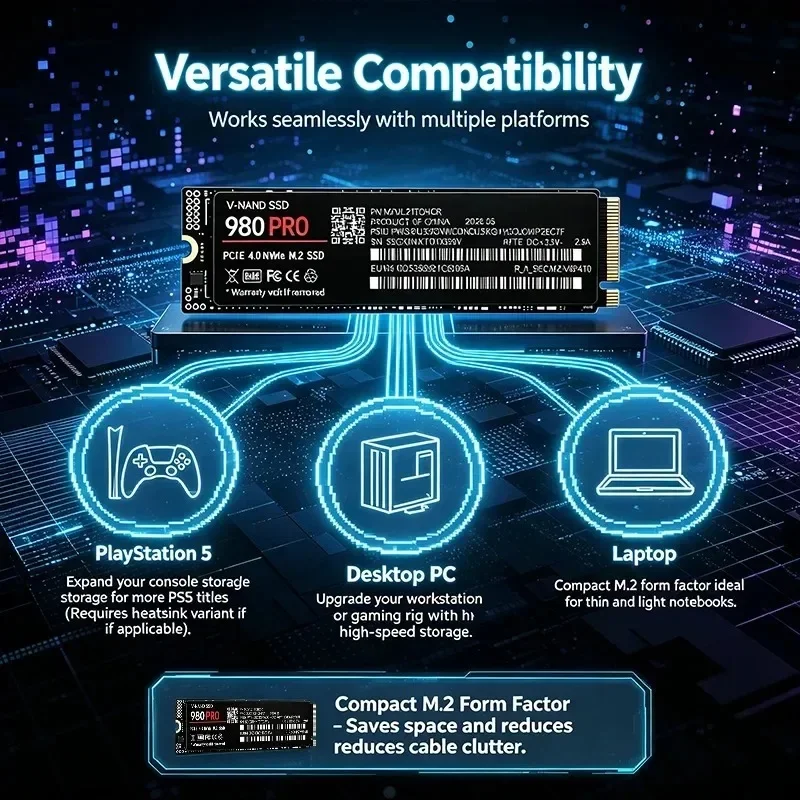 980 PRO NVMe M.2 2280 SSD PCIe - M.2 Nvme 4Tb Pcie 4.0 Ssd บทวิจารณ์และราคา