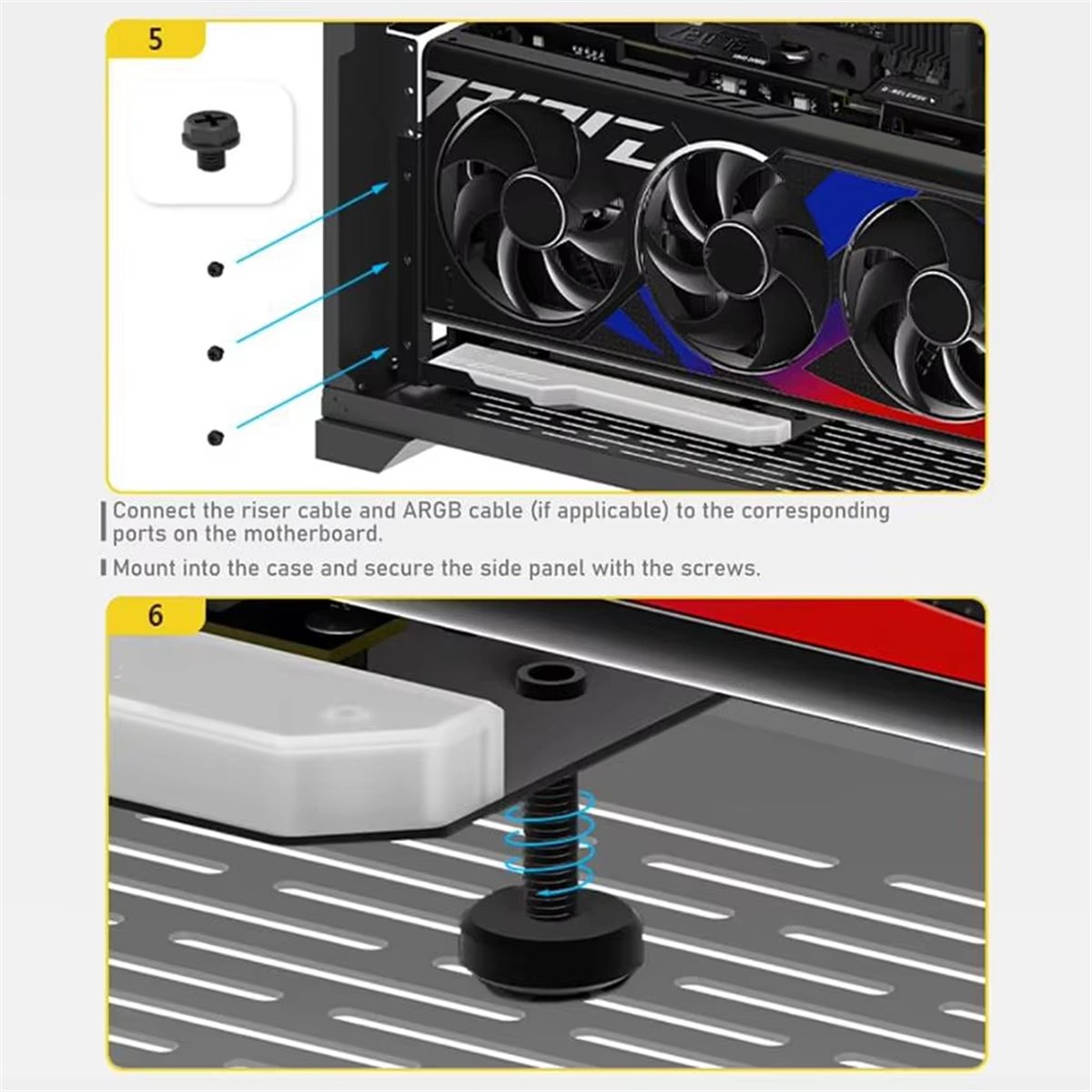ขายดี! ขายึดการ์ดจอแนวตั้ง GPU - Pcie 4.0 X16 Riser Cable 90 Degree บทวิจารณ์และราคา