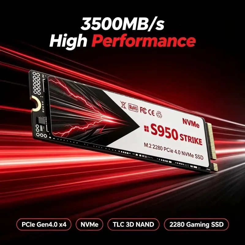 SSD รุ่น S950 ขนาด 500GB/1TB/2 - M.2 Nvme 4Tb Pcie 4.0 Ssd บทวิจารณ์และราคา