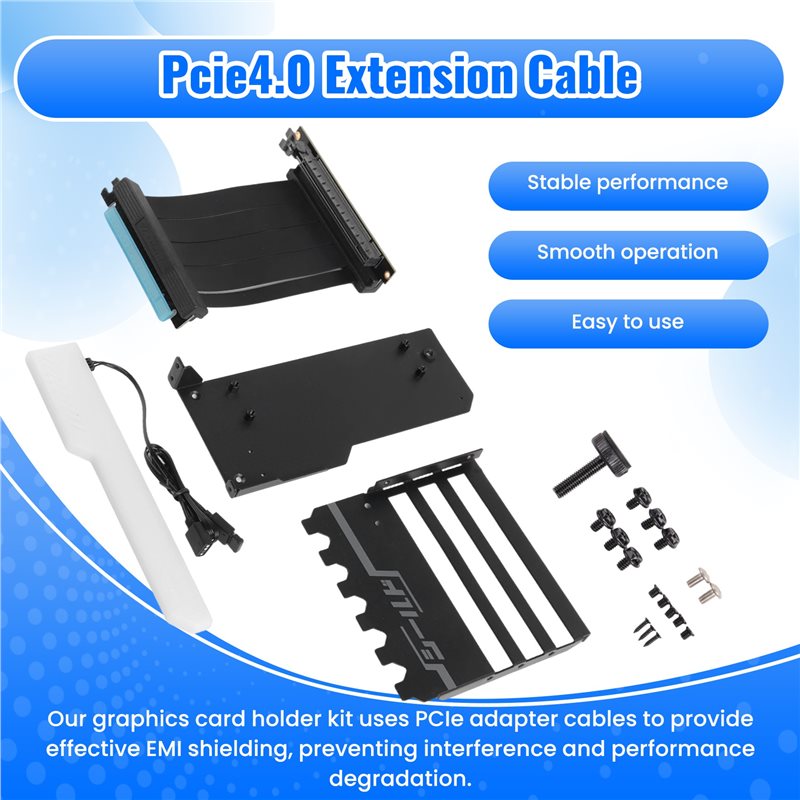 ชุดอุปกรณ์รองรับการ์ดจอ พร้อมข - Pcie 4.0 X16 Riser Cable 90 Degree บทวิจารณ์และราคา