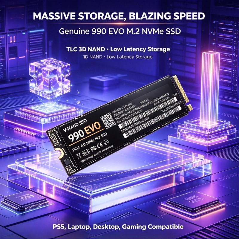 990 EVO Gaming M.2 NVMe SSD PC - M.2 Nvme 4Tb Pcie 4.0 Ssd บทวิจารณ์และราคา