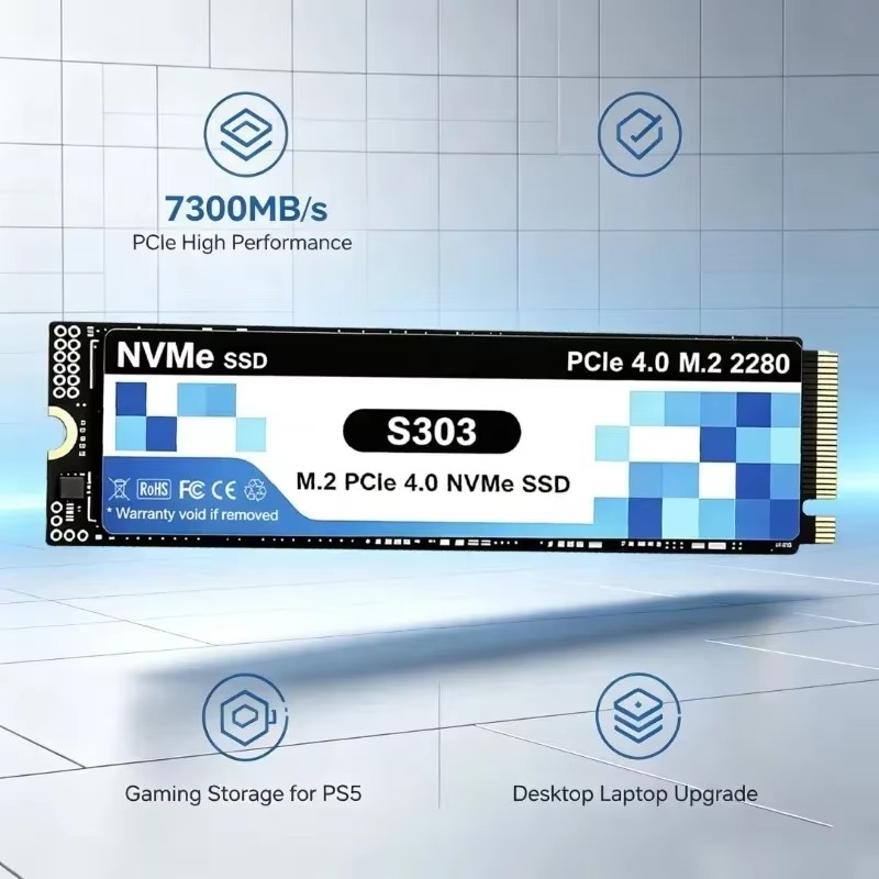 S303 M.2 NVMe SSD ภายใน ขนาด 5 - M.2 Nvme 4Tb Pcie 4.0 Ssd บทวิจารณ์และราคา