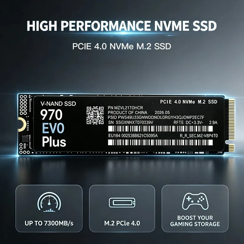 970 EVO Plus SSD ความเร็วสูง 7 - M.2 Nvme 4Tb Pcie 4.0 Ssd บทวิจารณ์และราคา