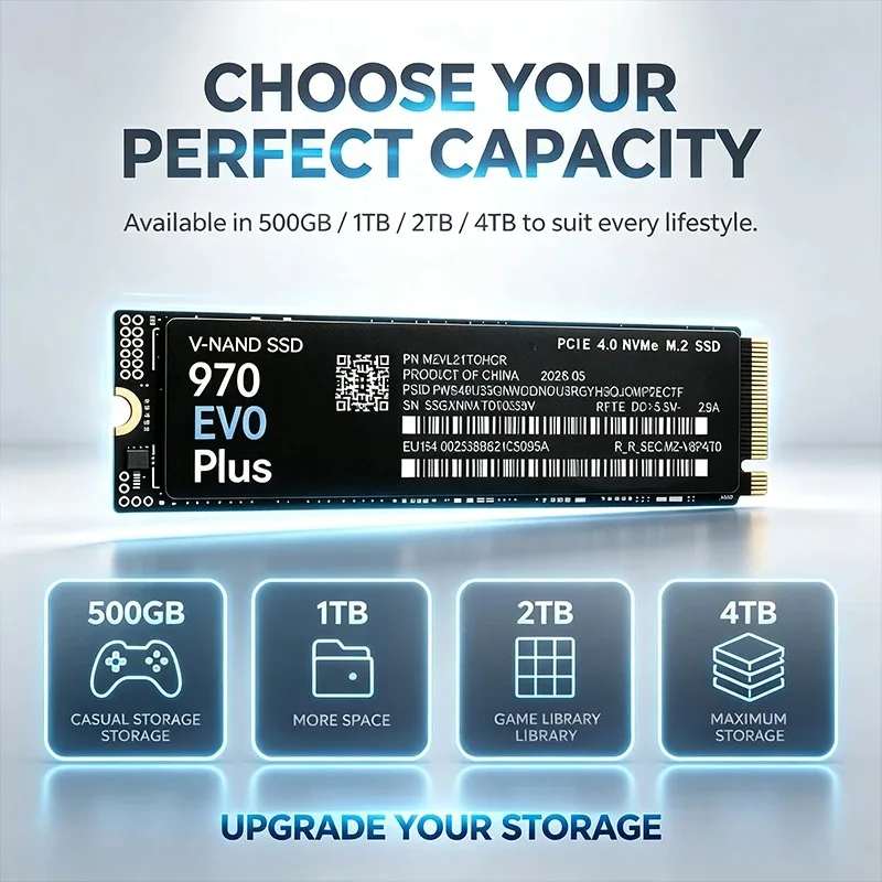 970 EVO Plus SSD ความเร็วสูง 7 - M.2 Nvme 4Tb Pcie 4.0 Ssd บทวิจารณ์และราคา
