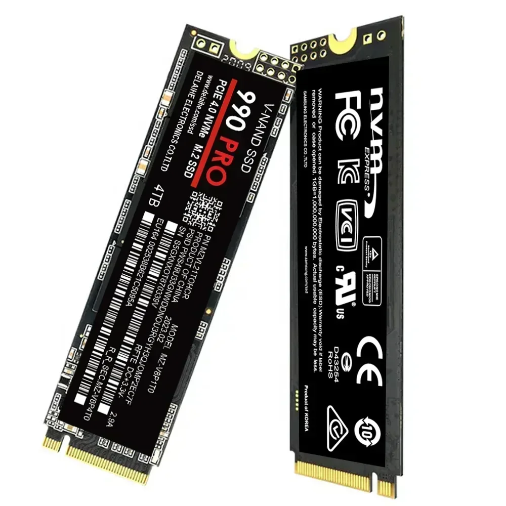 ฮาร์ดดิสก์ SSD ความเร็วสูง 990 - M.2 Nvme 4Tb Pcie 4.0 Ssd บทวิจารณ์และราคา